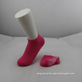 YS-74 Red Plain Color Cotton OEM Grip Socks/Ankle Non-skid Socks Wholesale China Manufacturer